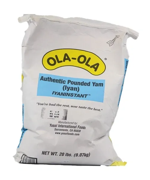Ola-Ola Authentic Pounded Yam (Iyan) – 20lbs