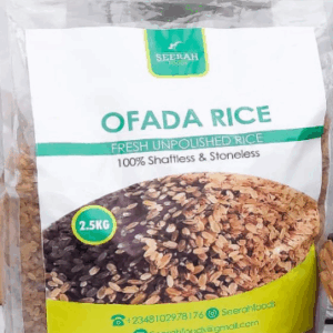 Polished Ofada Rice 2.5kg